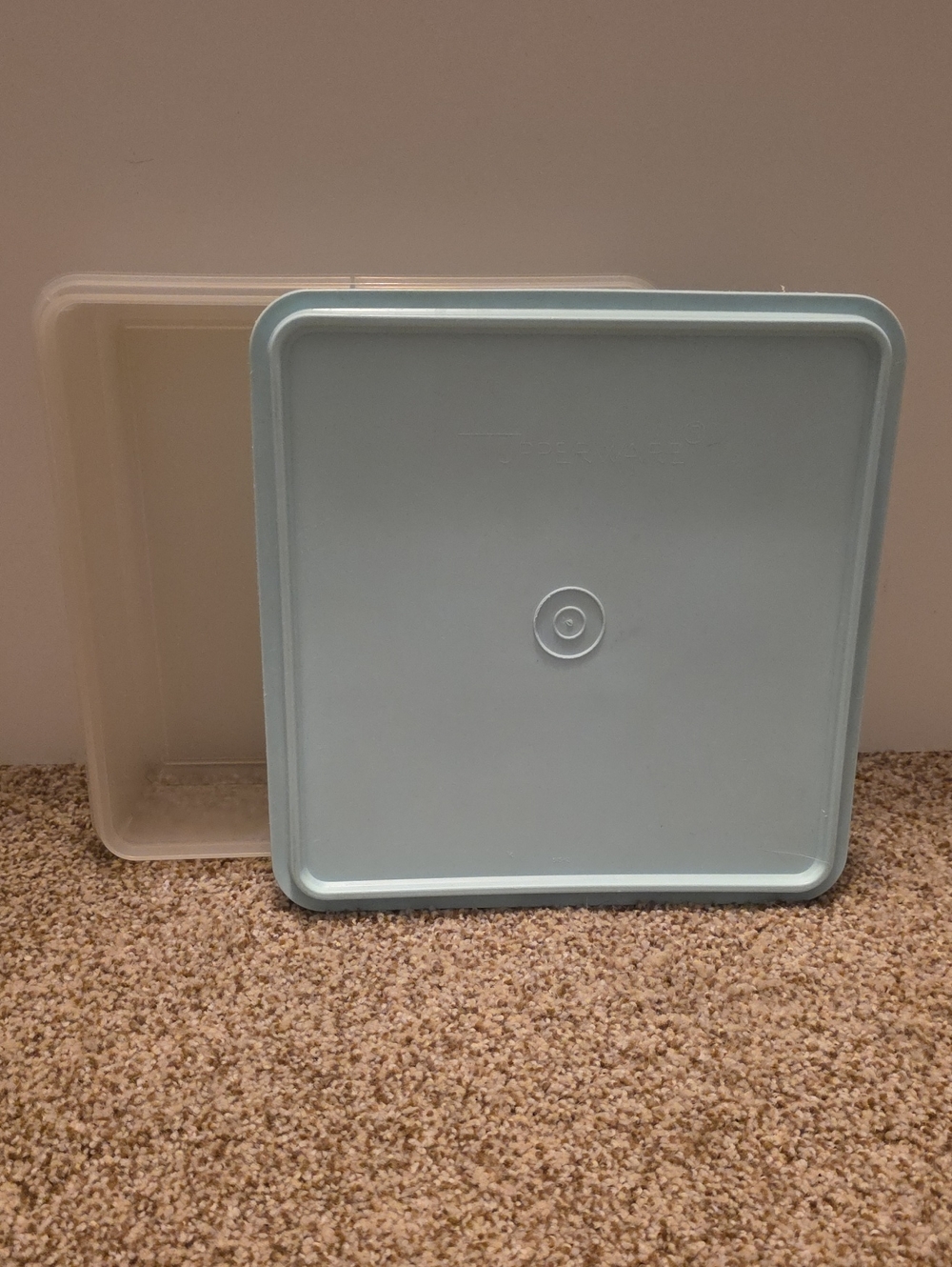 Tupperware Square Container 9 By 9 - Mint